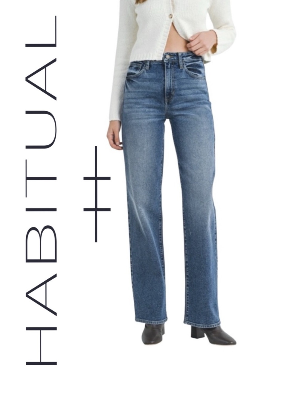 Habitual Jeans -‎ Straight Leg Habitual Reese Jeans size 28 (size 4)